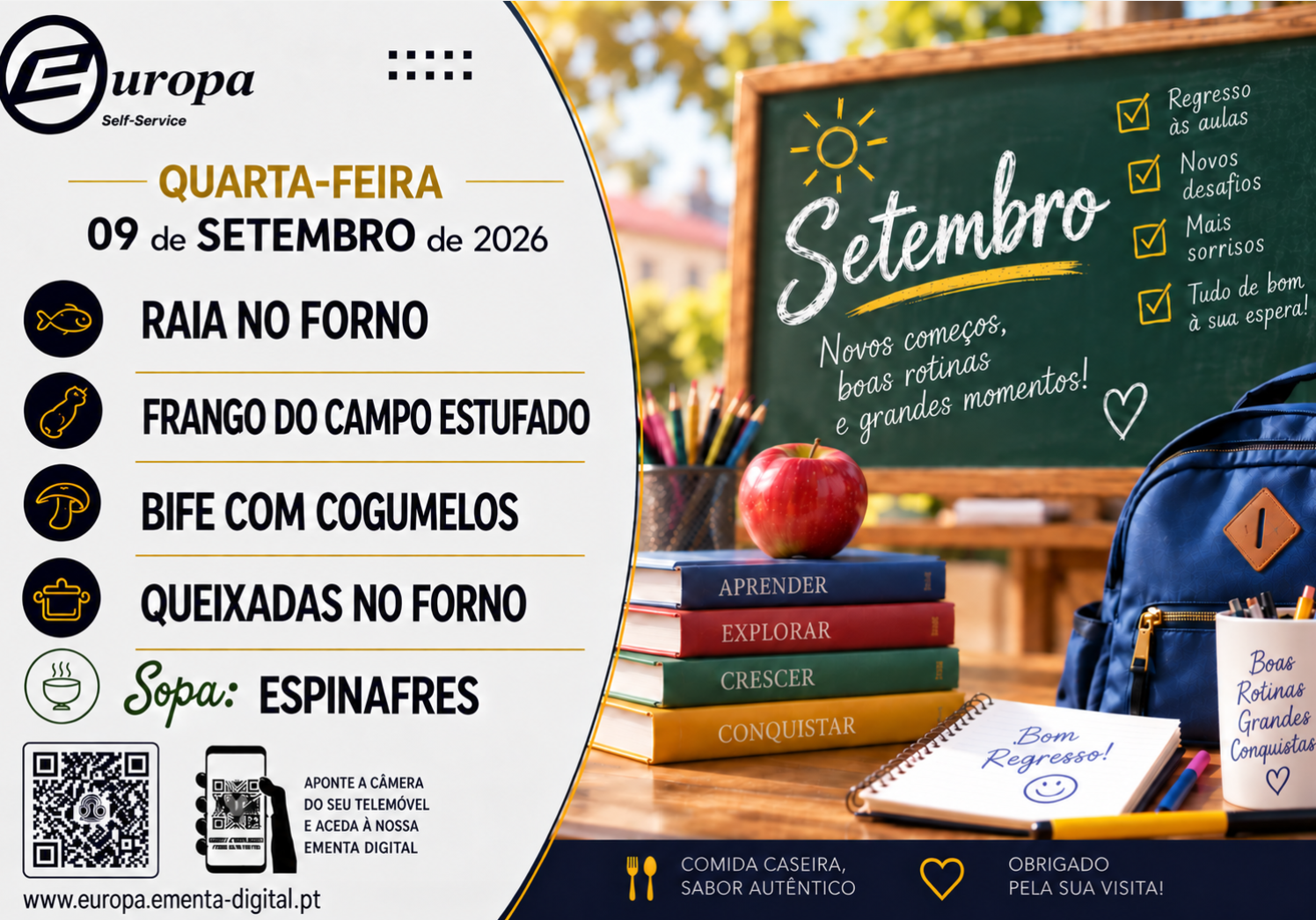 Cardápio